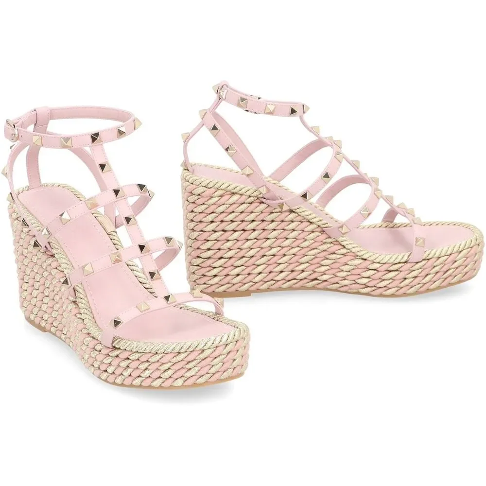 Valentino Garavani Rockstud Platform Sandals EU40/US10 $980